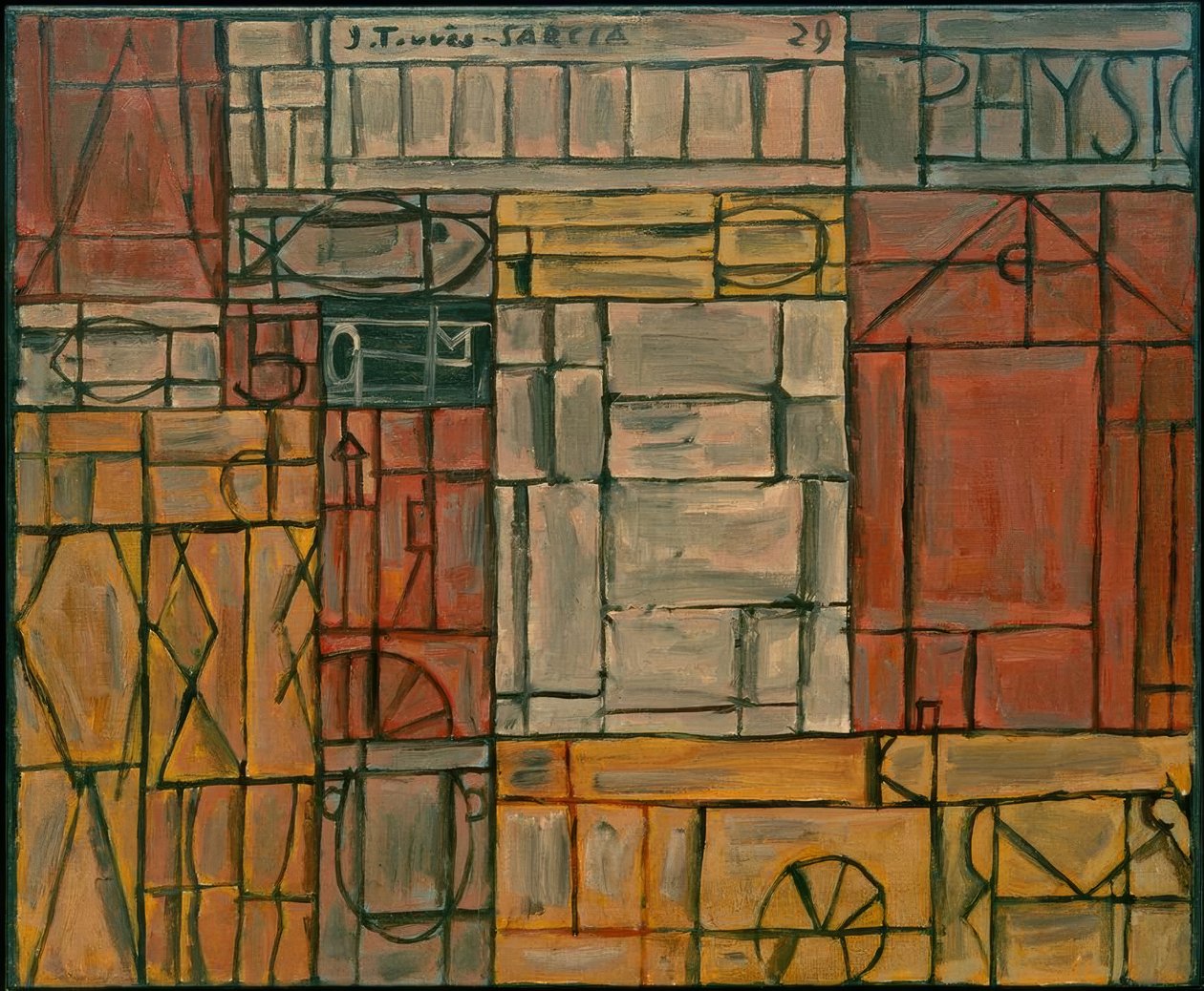 Physique - Joaquín Torres García