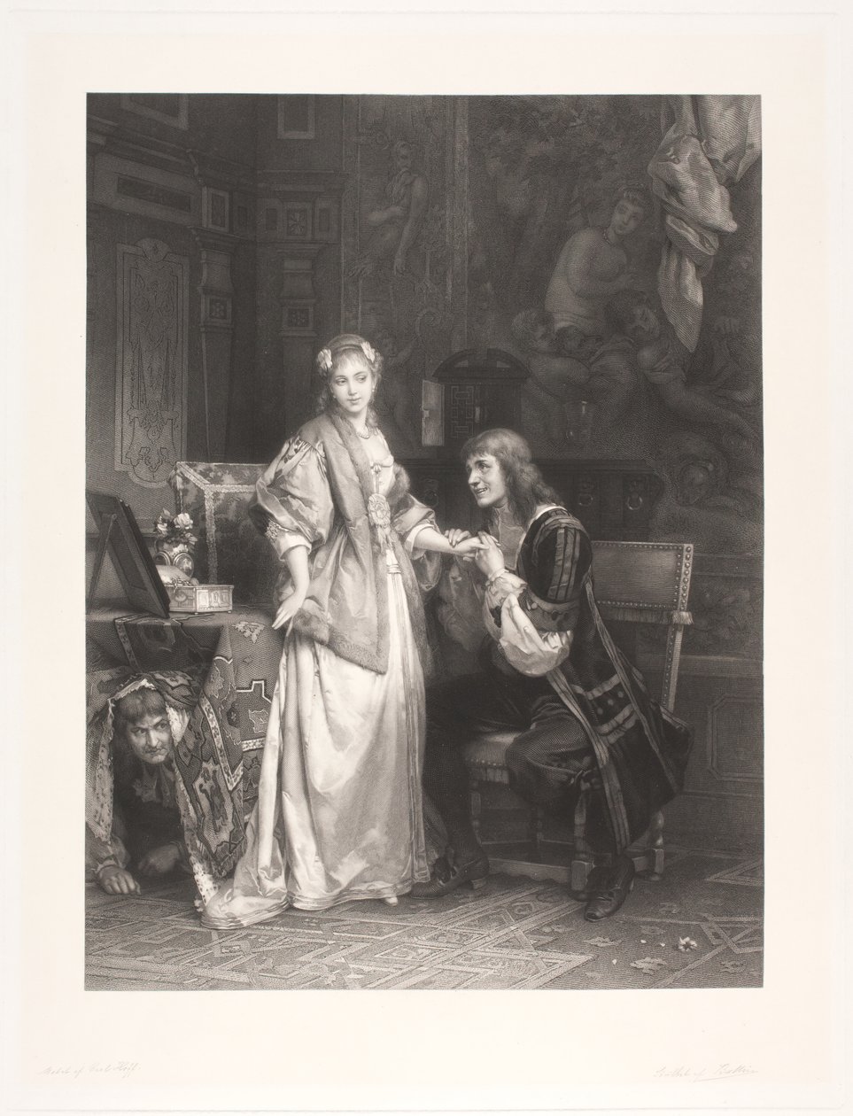 Tartuffe et Elmire - Joel Ballin