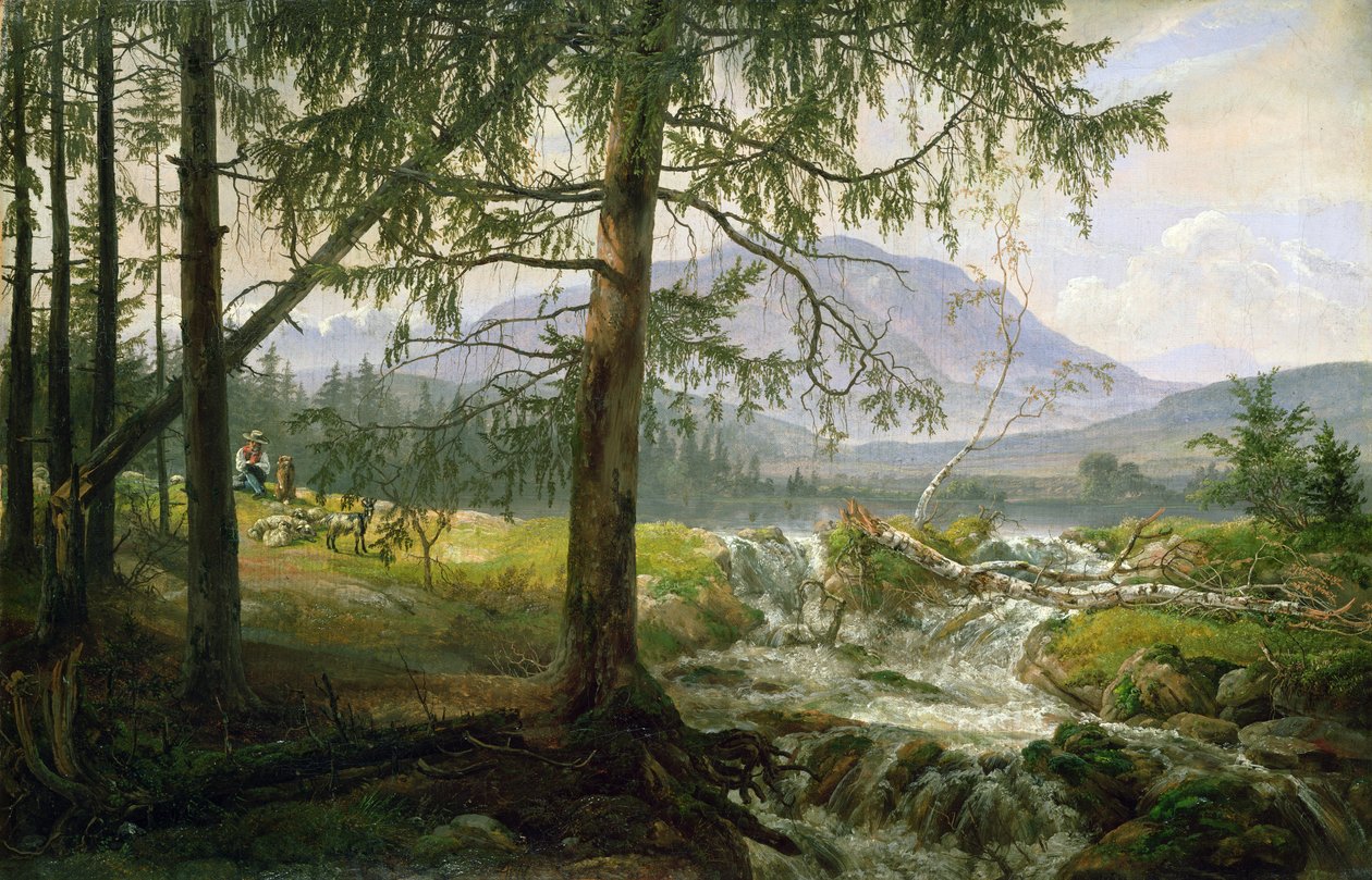 Paysage du Nord, 1822 - Johan Christian Dahl
