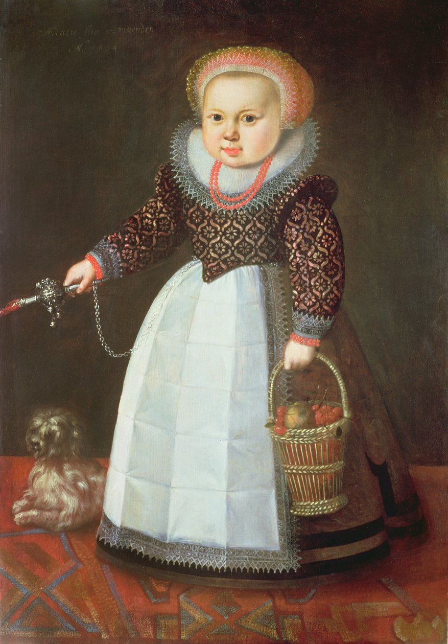 Jeune enfant avec un chien - Johan Cornelisz van Loenen