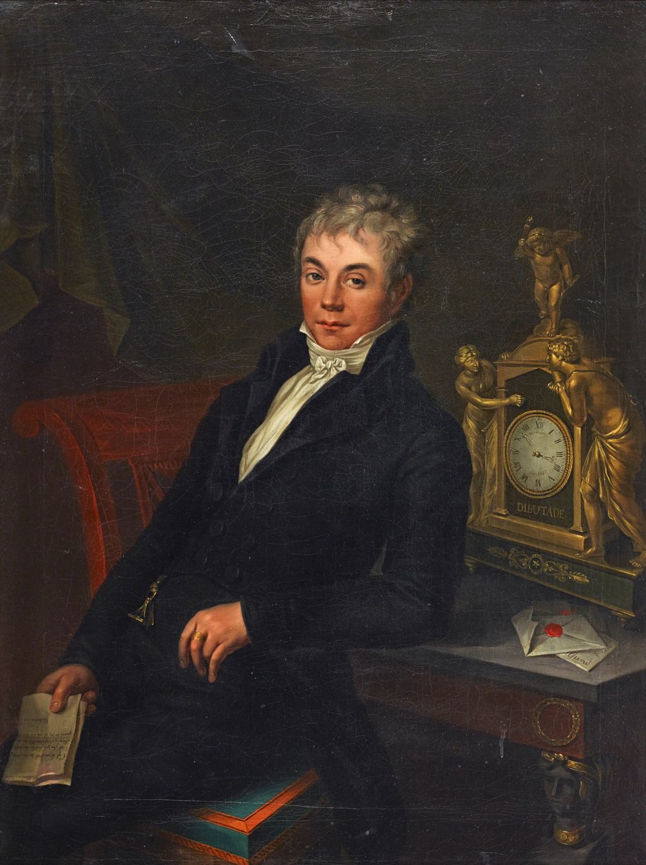 Portrait de Gustaf Fredrik af Wirsén - Johan Gustaf Wäström