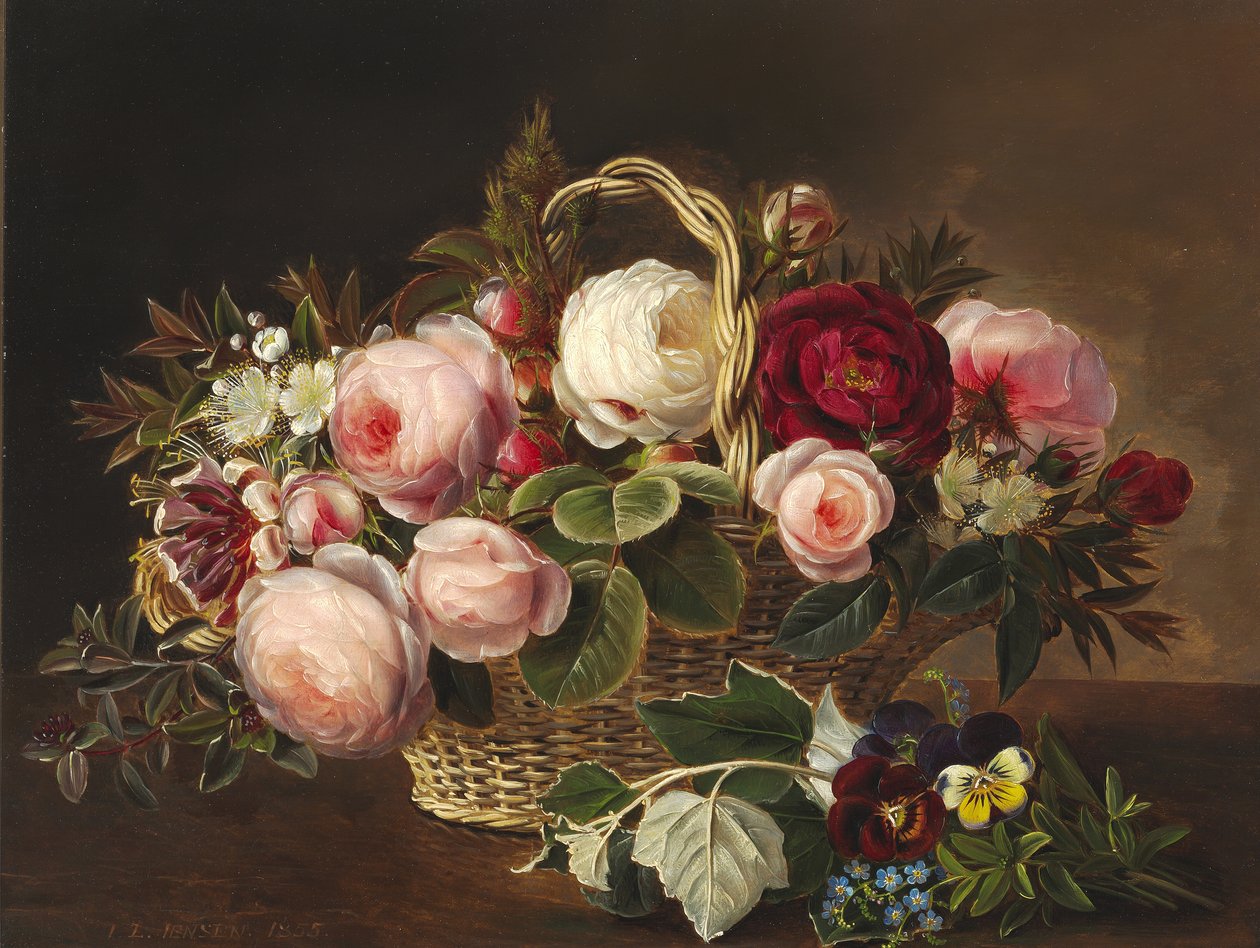Roses et fleurs d