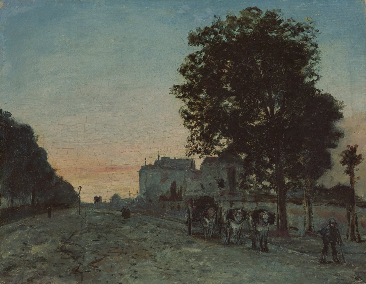 Le Boulevard Jourdan, Paris - Johan Barthold Jongkind