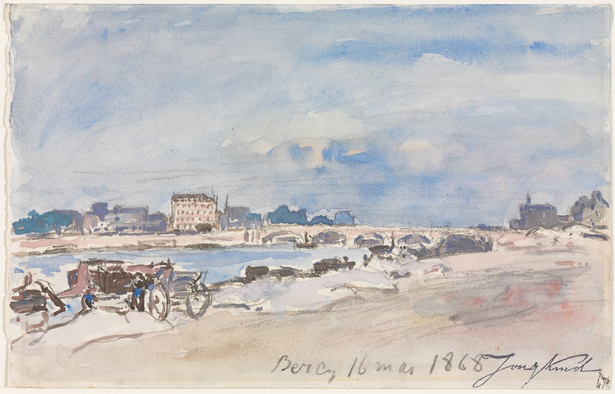 Bercy - Johan Barthold Jongkind