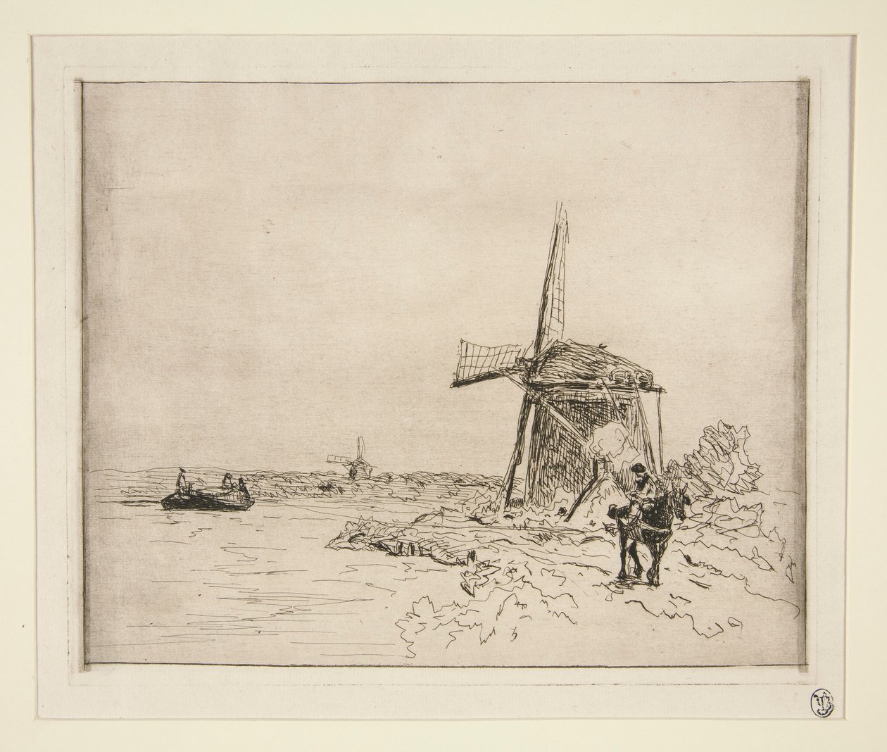 Le Chemin de Halage - Johan Barthold Jongkind