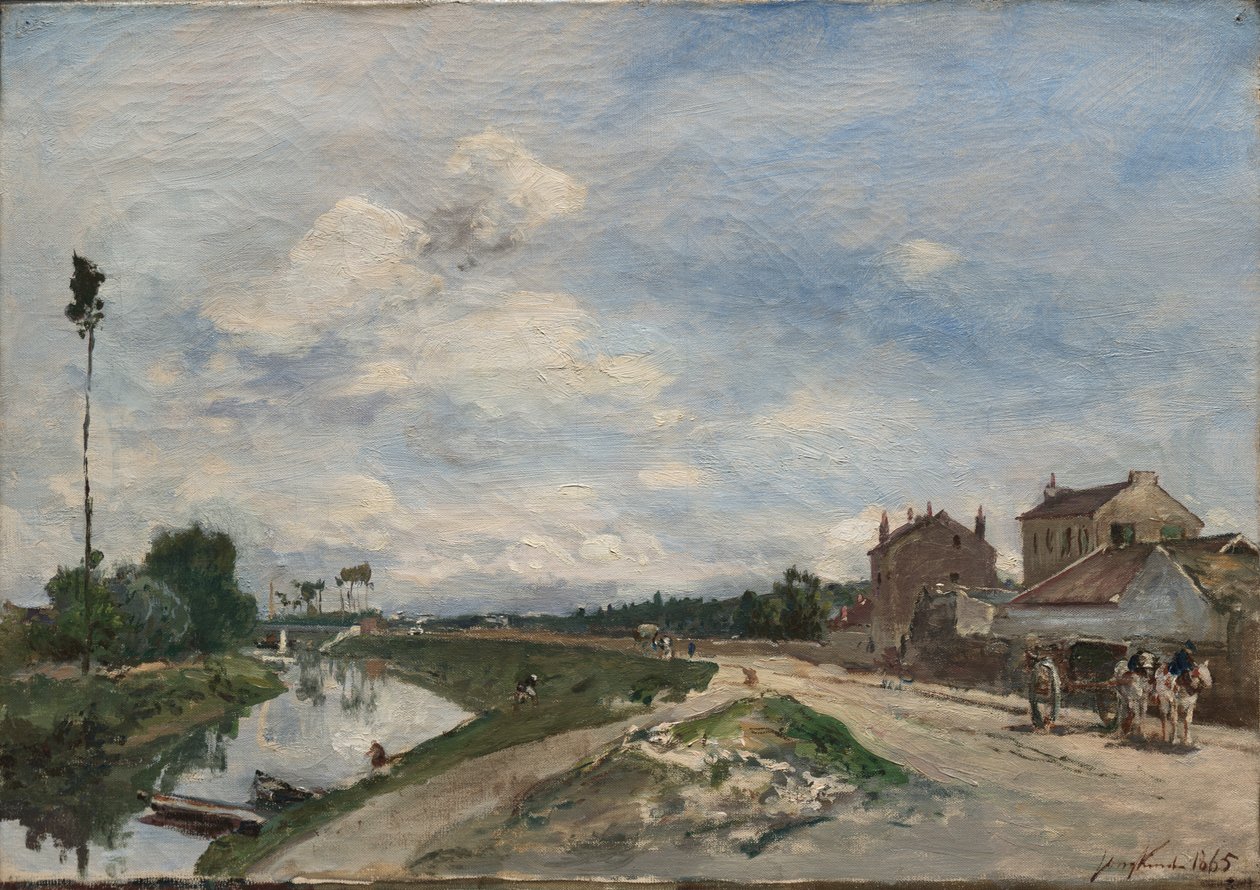La Seine à Bas-Meudon - Johan Barthold Jongkind