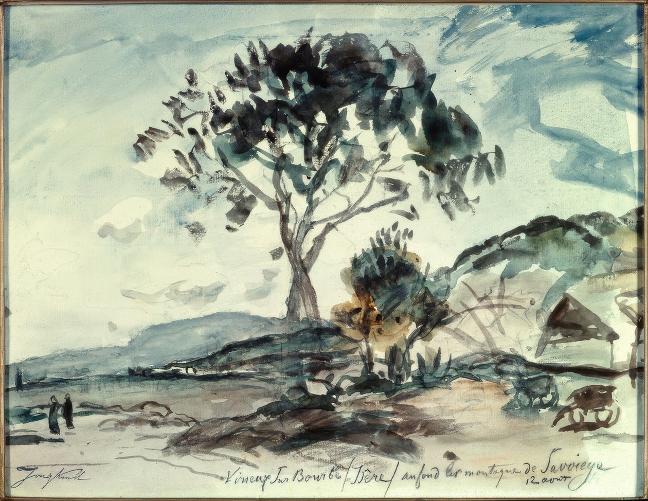 Virieux sur Bourbe / Isère - Johan Barthold Jongkind
