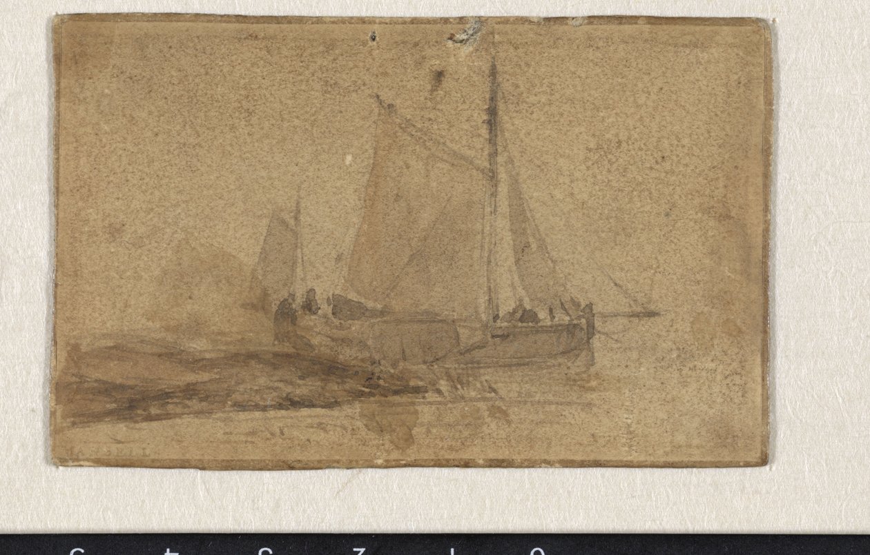Bateau de pêche amarré près d