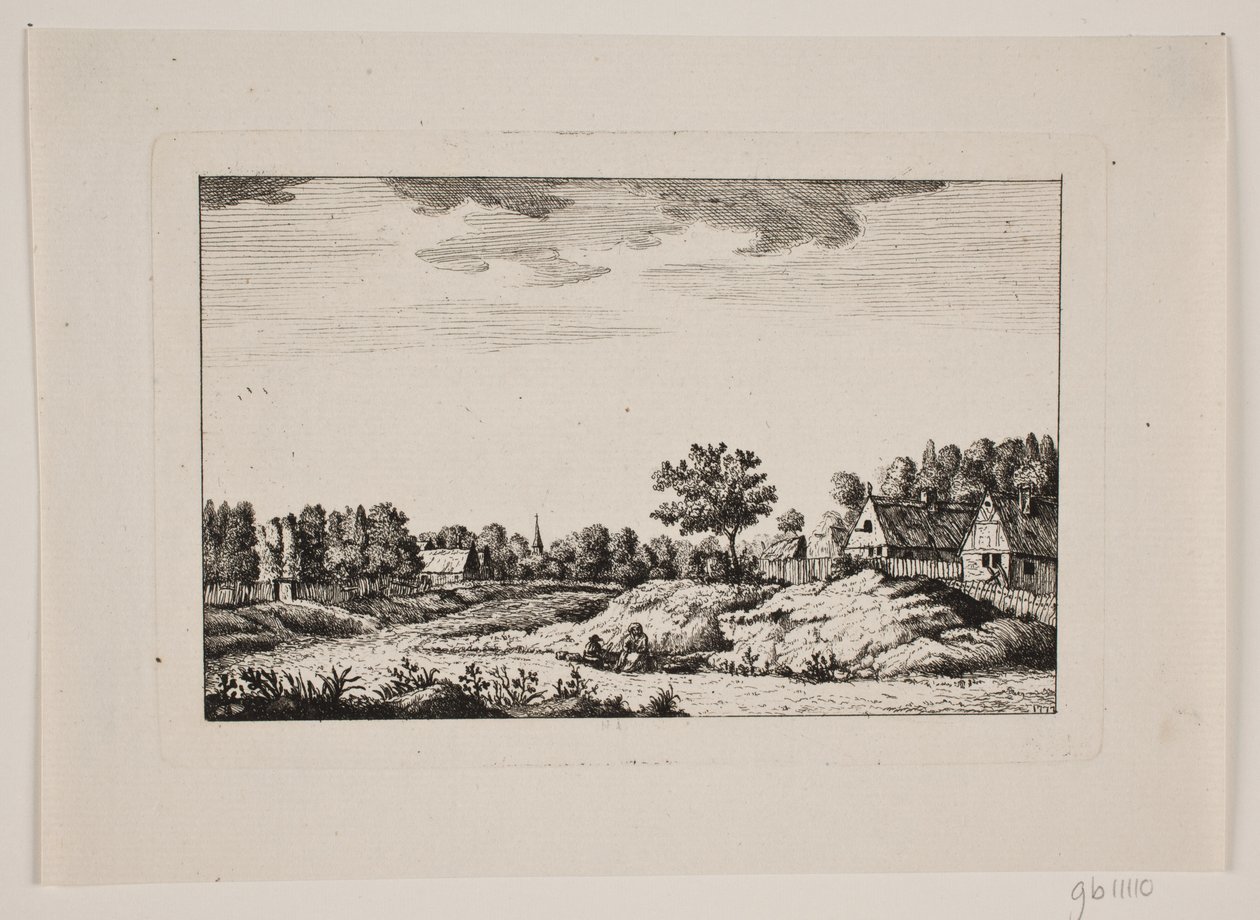 Route à travers le village - Johan Bülow
