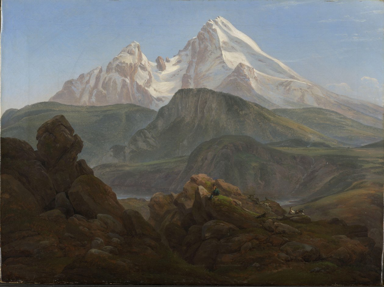 Le Watzmann - Johan Christian Dahl