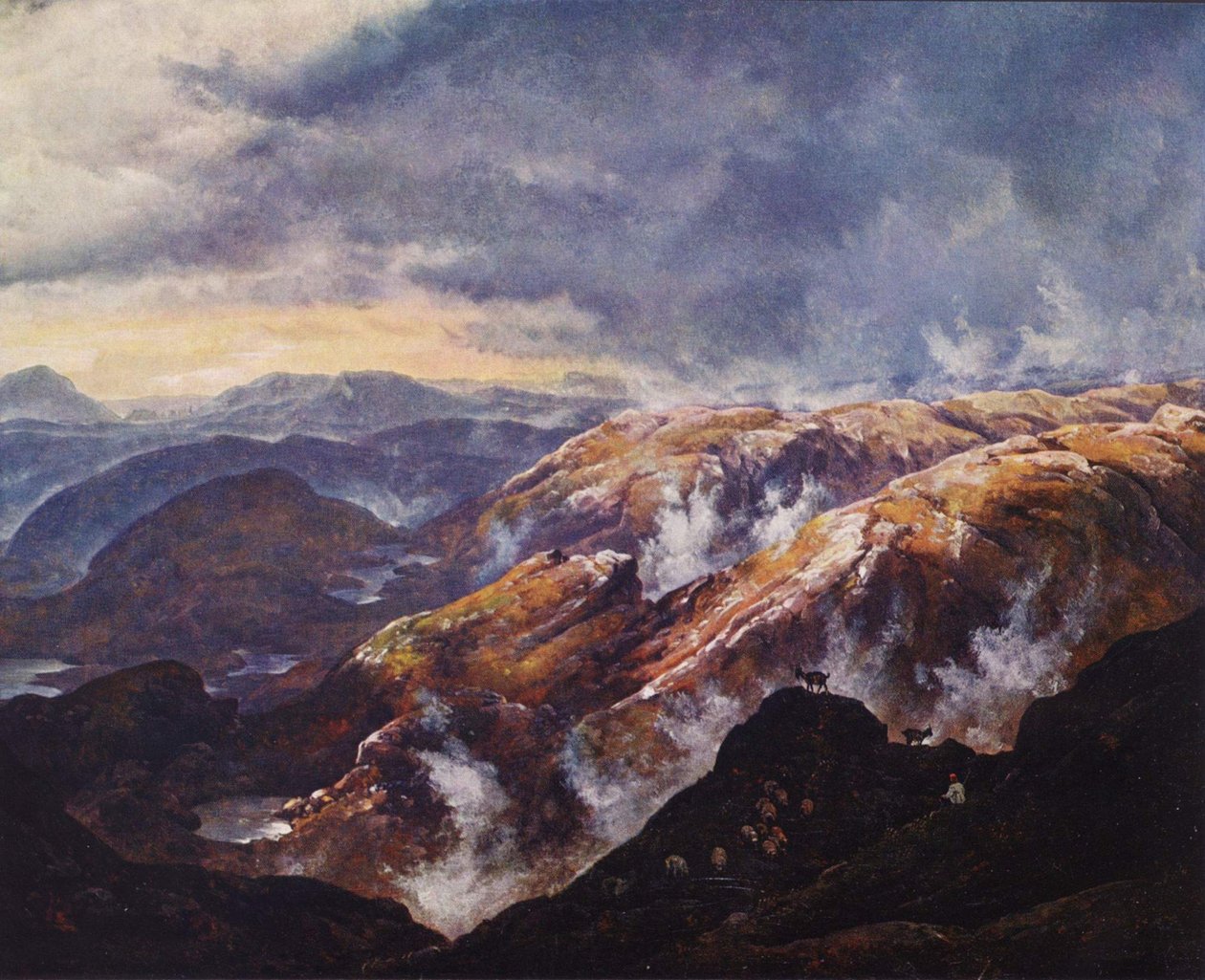 Vue de Lyshornet - Johan Christian Dahl