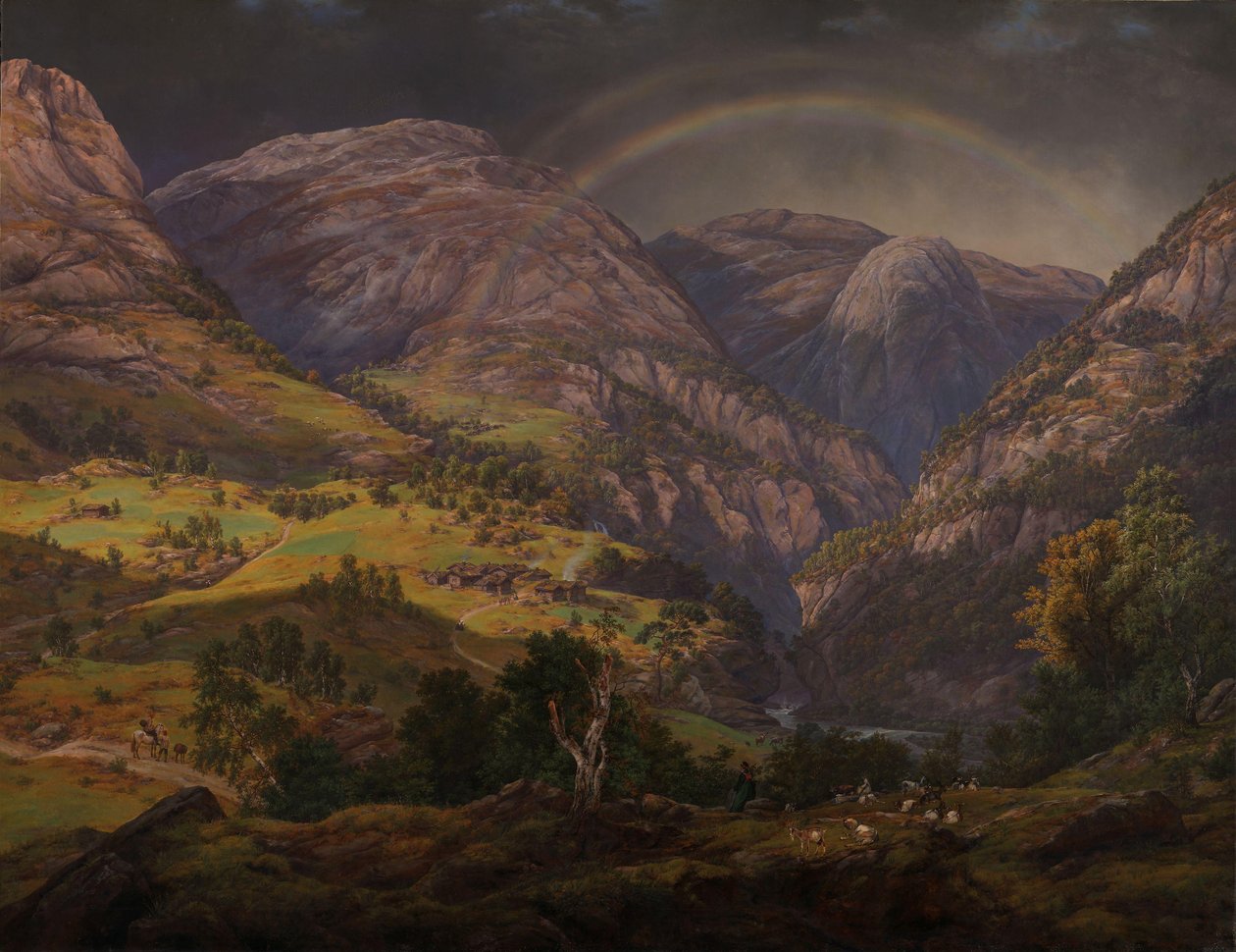 Vue de Stalheim - Johan Christian Dahl