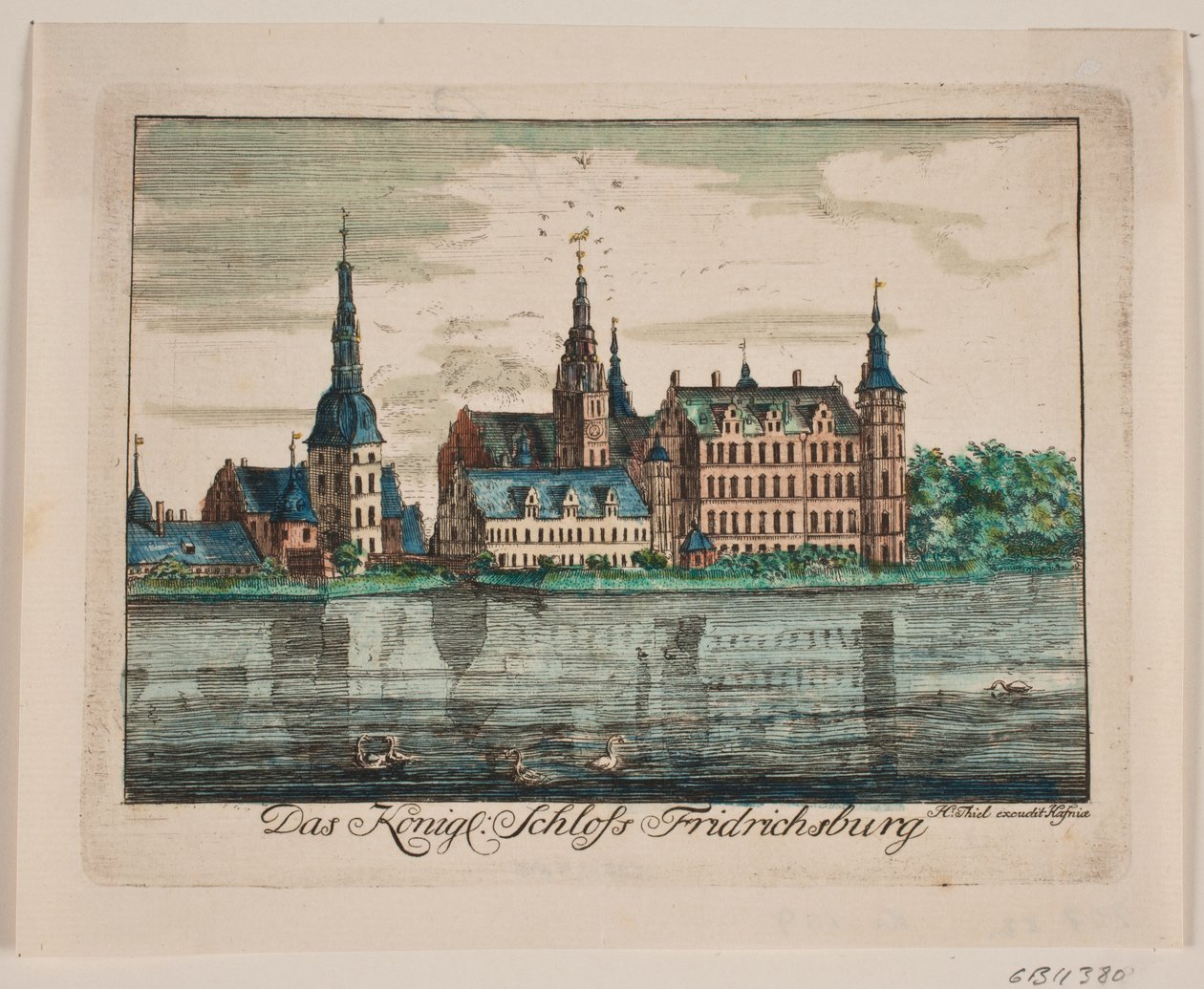 Château de Frederiksborg - Johan Herman Thiele