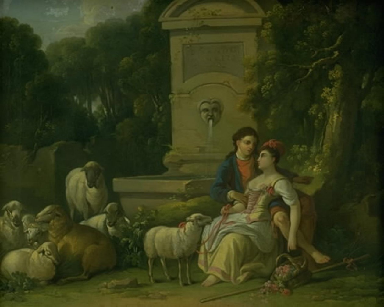 Scène de berger - Johan Mandelberg