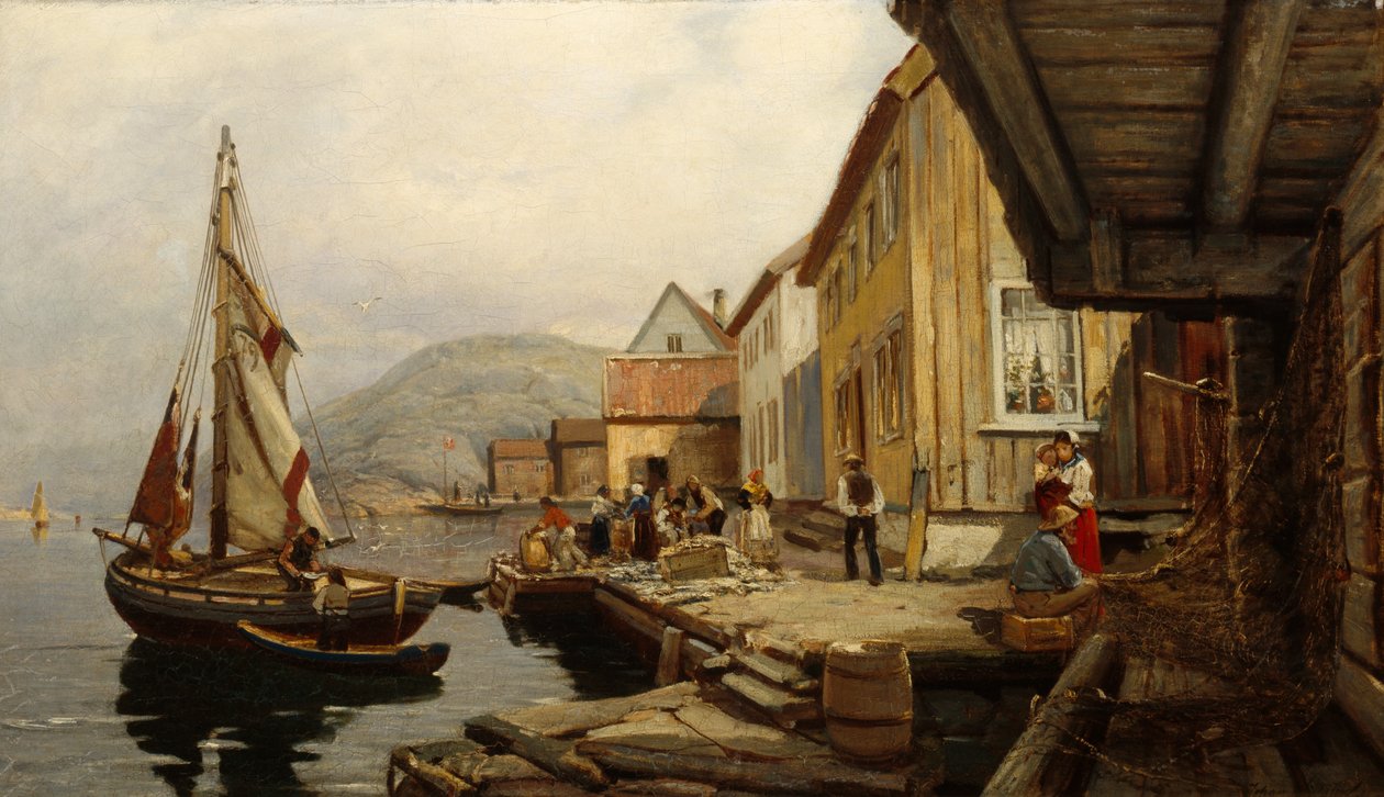 Paysage de Svinør - Johan Nielssen