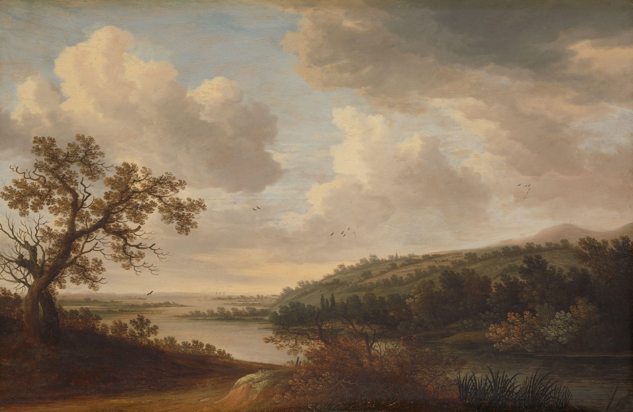 Vue de la rivière - Johan Pietersz. Schoeff