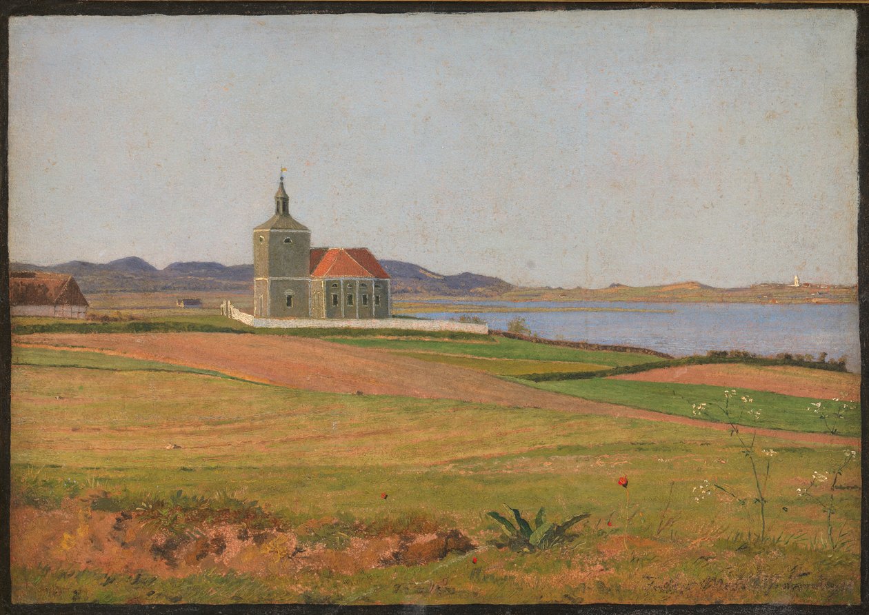Église de Vinderød près de Frederiksværk - Johan Thomas Lundbye