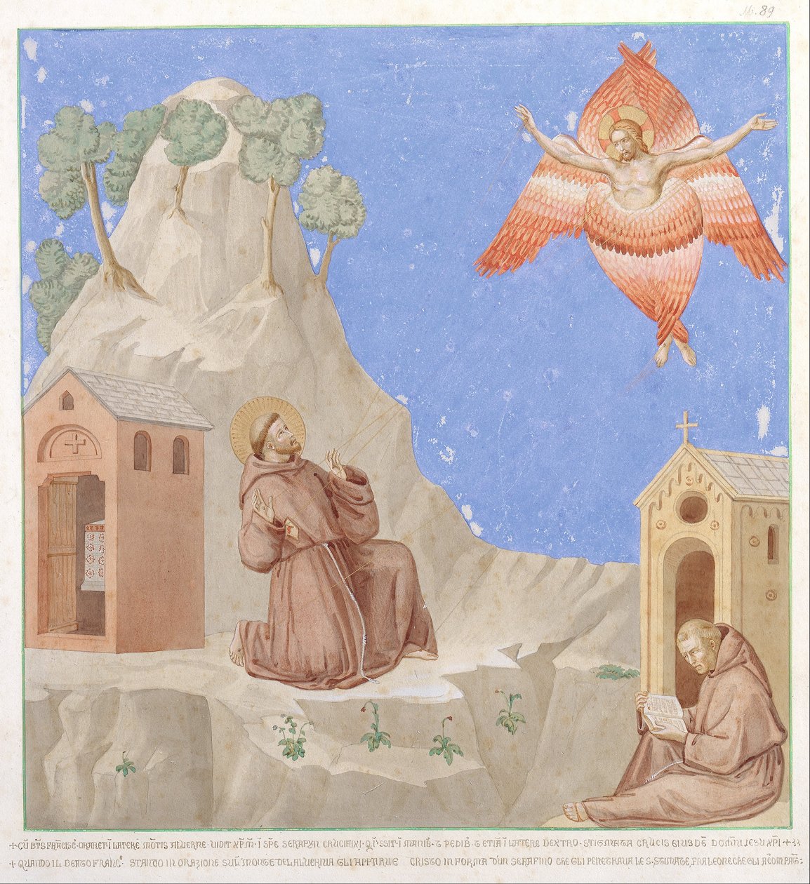 La stigmatisation de Saint François - Johann Anton Ramboux