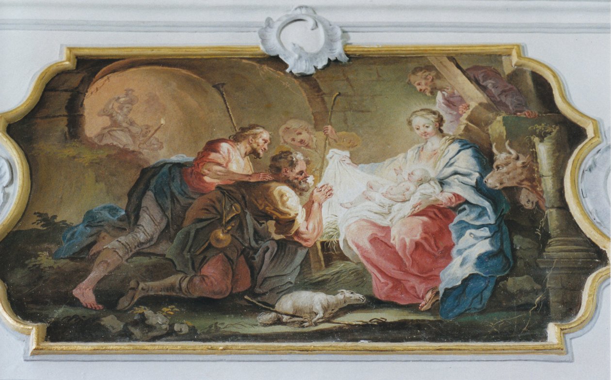 Adoration des bergers - Johann Baptist Enderle