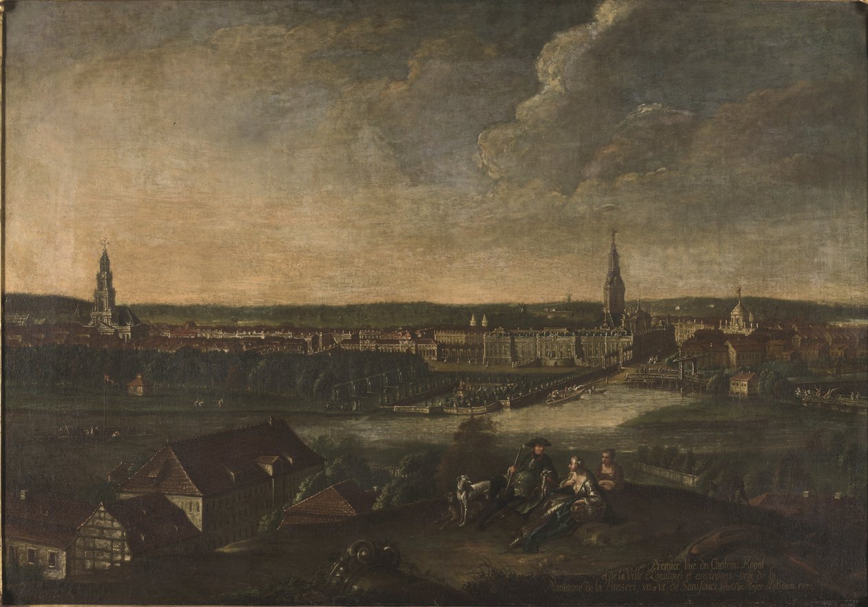 Potsdam vu du Brauhausberg - Johann Friedrich Meyer