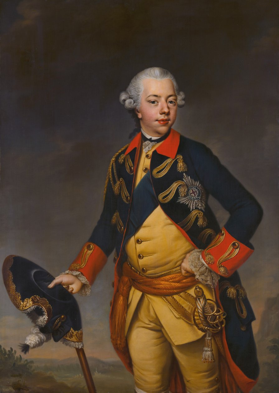 Portrait du Stathouder Guillaume V (1748-1806) - Johann Georg Ziesenis