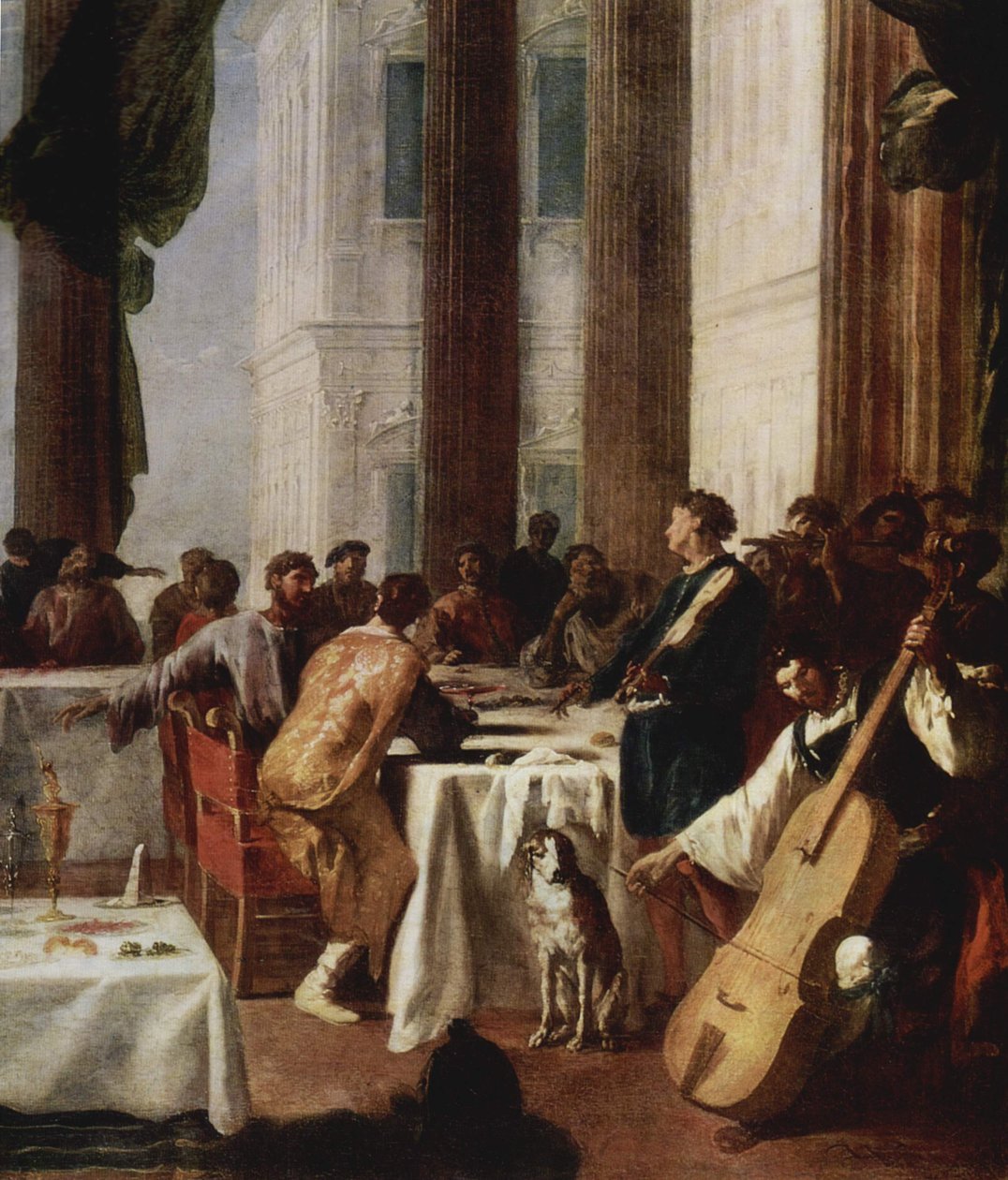 Les Noces de Cana - Johann Heinrich Schönfeld