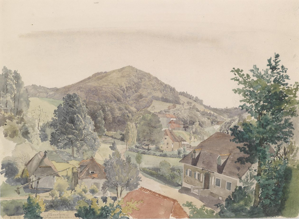Dans la vallée de Bad Rohitsch-Sauerbrunn - Johann Nepomuk Passini
