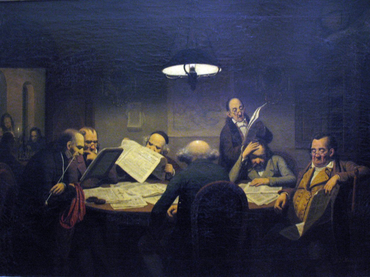 Le Cabinet de lecture - Johann Peter Hasenclever