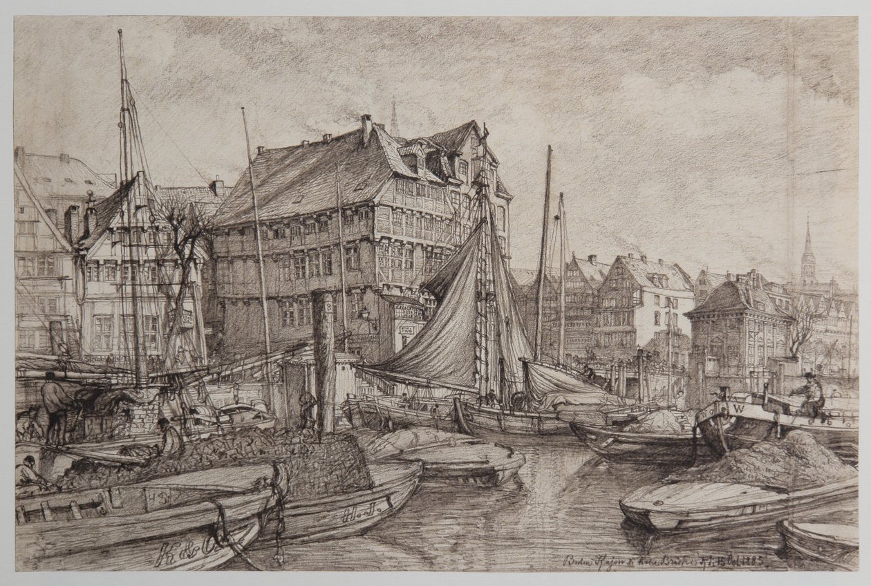 Hohe-Brücke - Johann Theobald Riefesell