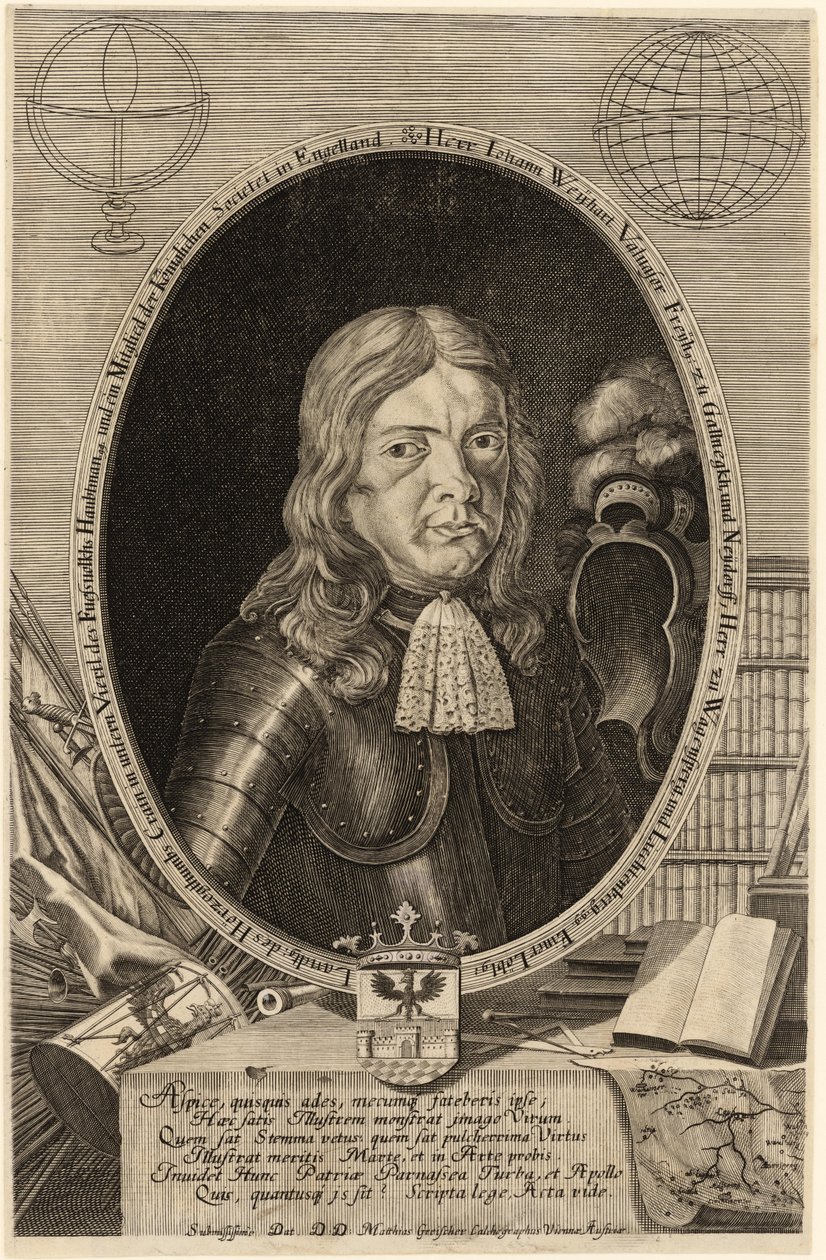 Autoportrait - Johann Weikhard von Valvasor