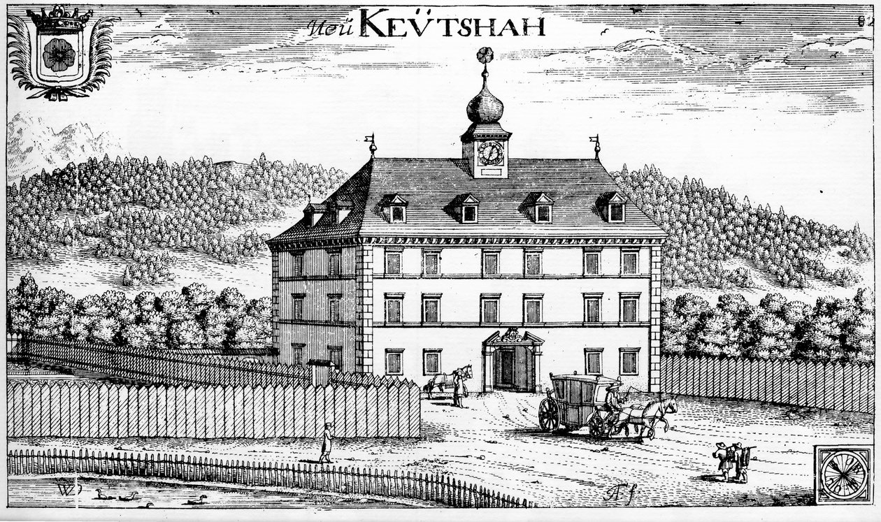 Château de Keutschach en Carinthie - Johann Weikhard von Valvasor