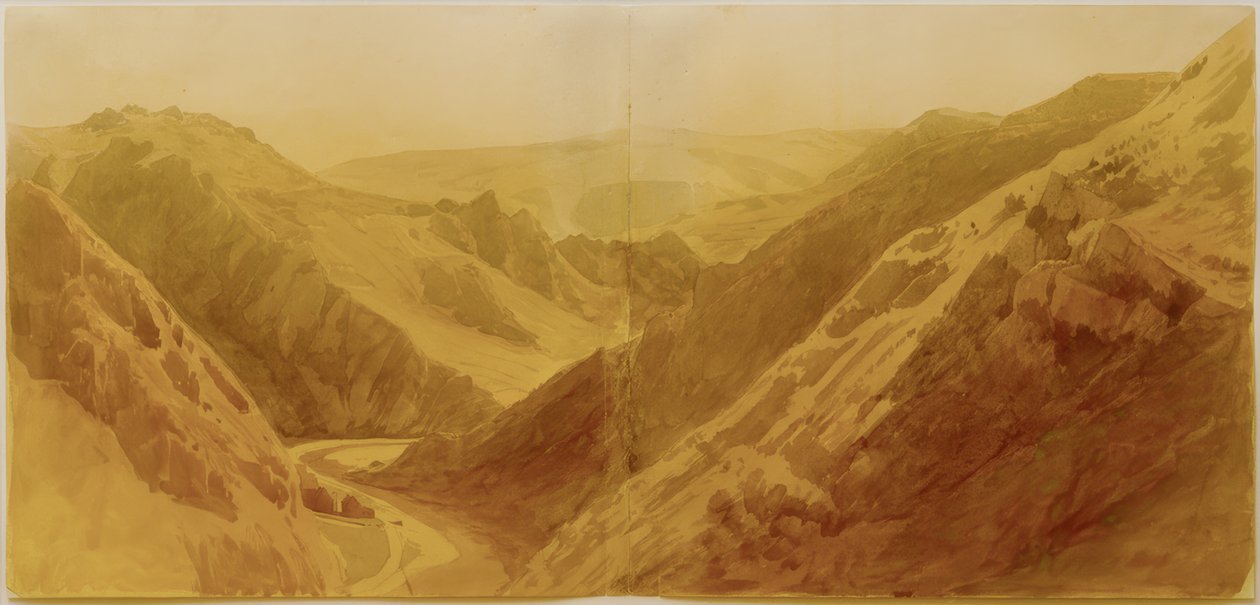Du Kreuz Blanc vers Ahr - Johann Wilhelm Schirmer