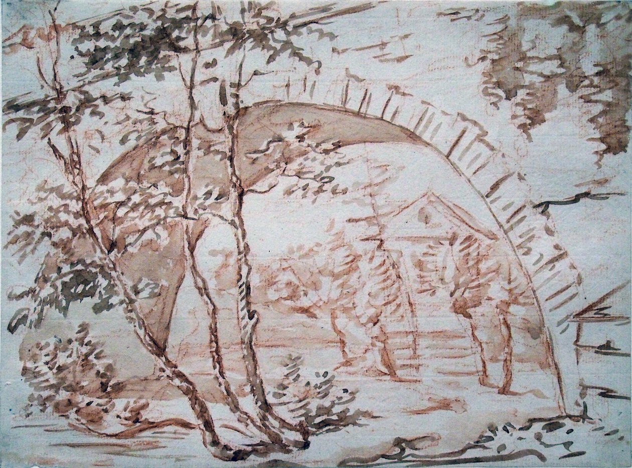 Pont Stern (Pont du Château) à Weimar - Johann Wolfgang von Goethe
