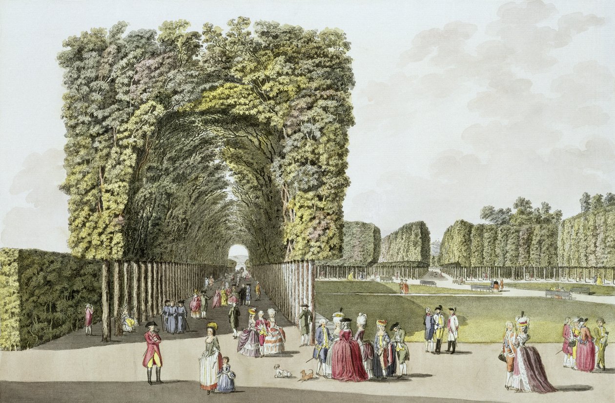 Partie du jardin à Ausgarten, Vienne, de 
