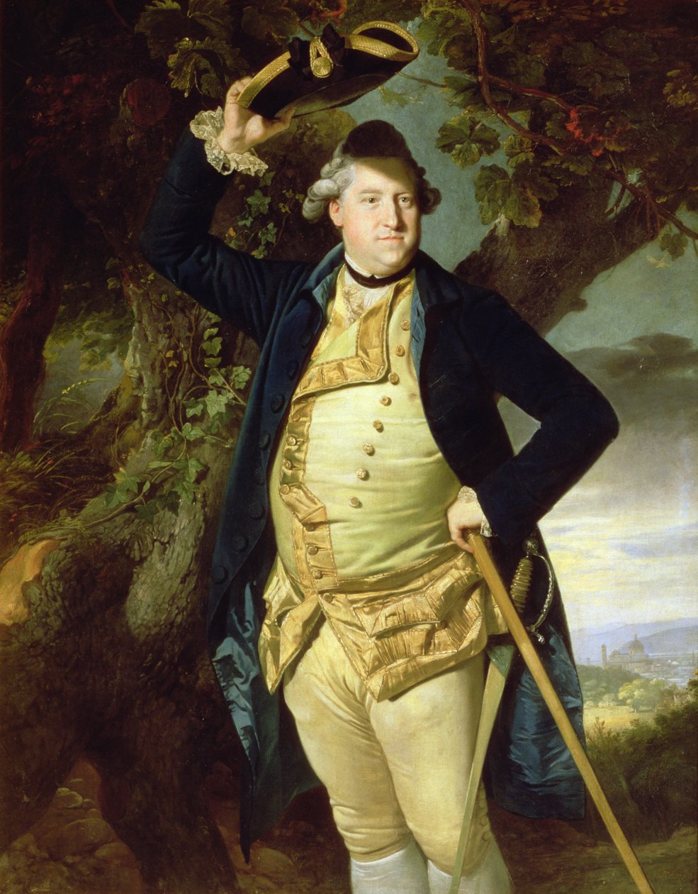 Portrait de George Nassau, 3e comte Cowper - Johan Joseph Zoffany