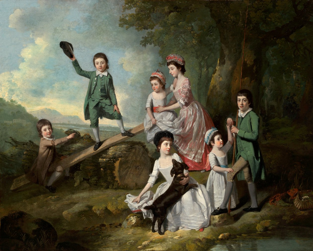 Les enfants Lavie - Johan Joseph Zoffany