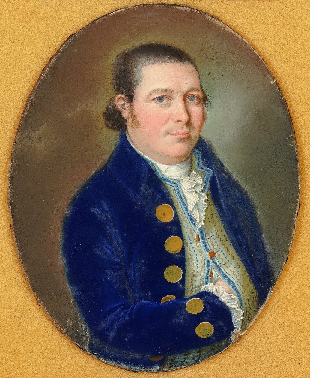 Portrait du capitaine Robert Kermit - Johann Baptist Hirschmann