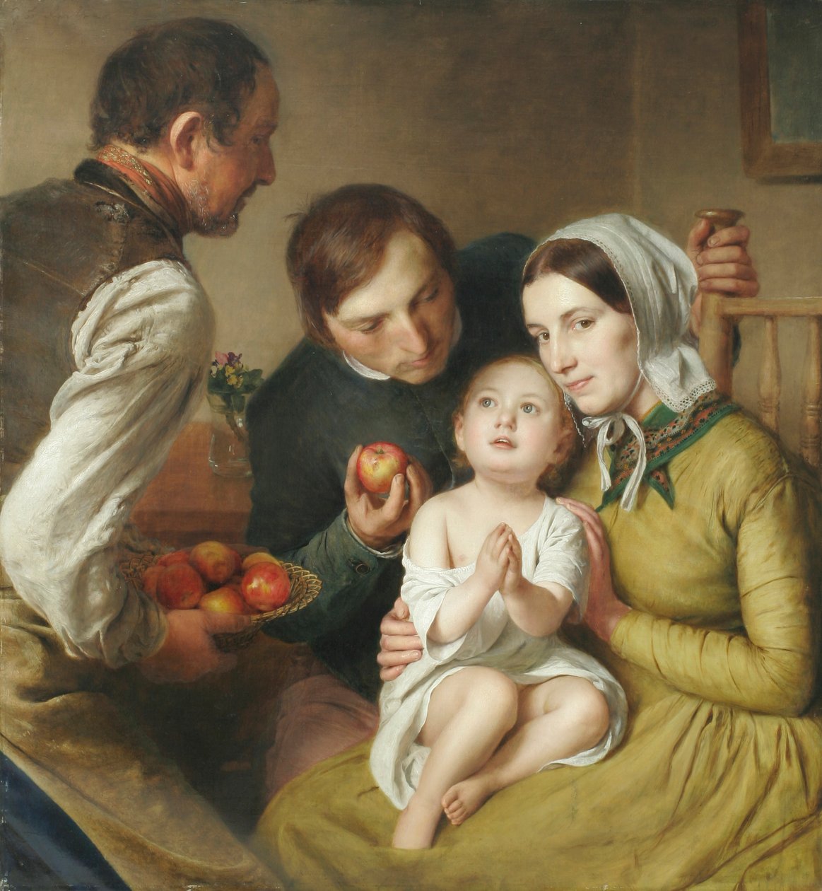 Apprendre à prier (Famille Reiter) - Johann Baptist Reiter