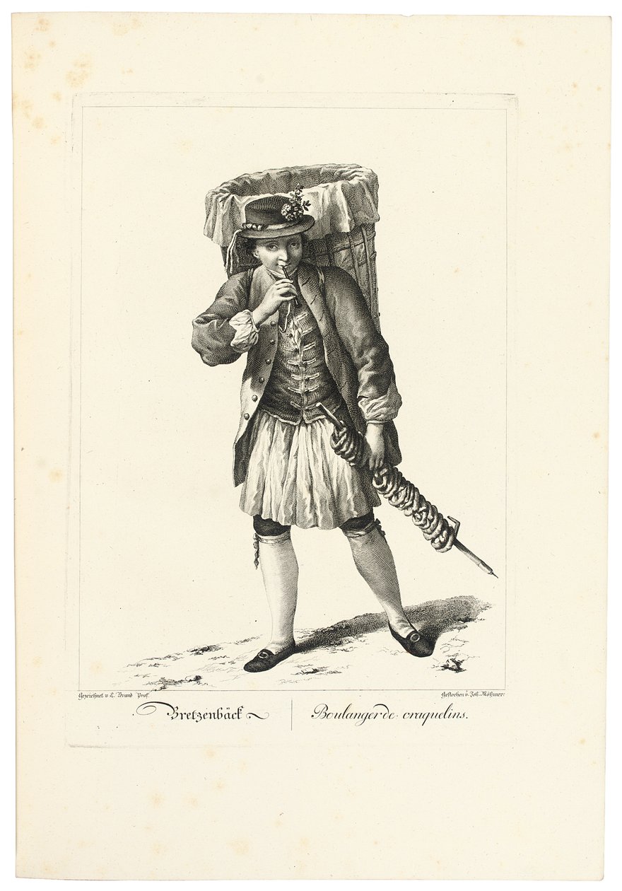 Boulanger de Craquelins - Johann Christian (after) Brand
