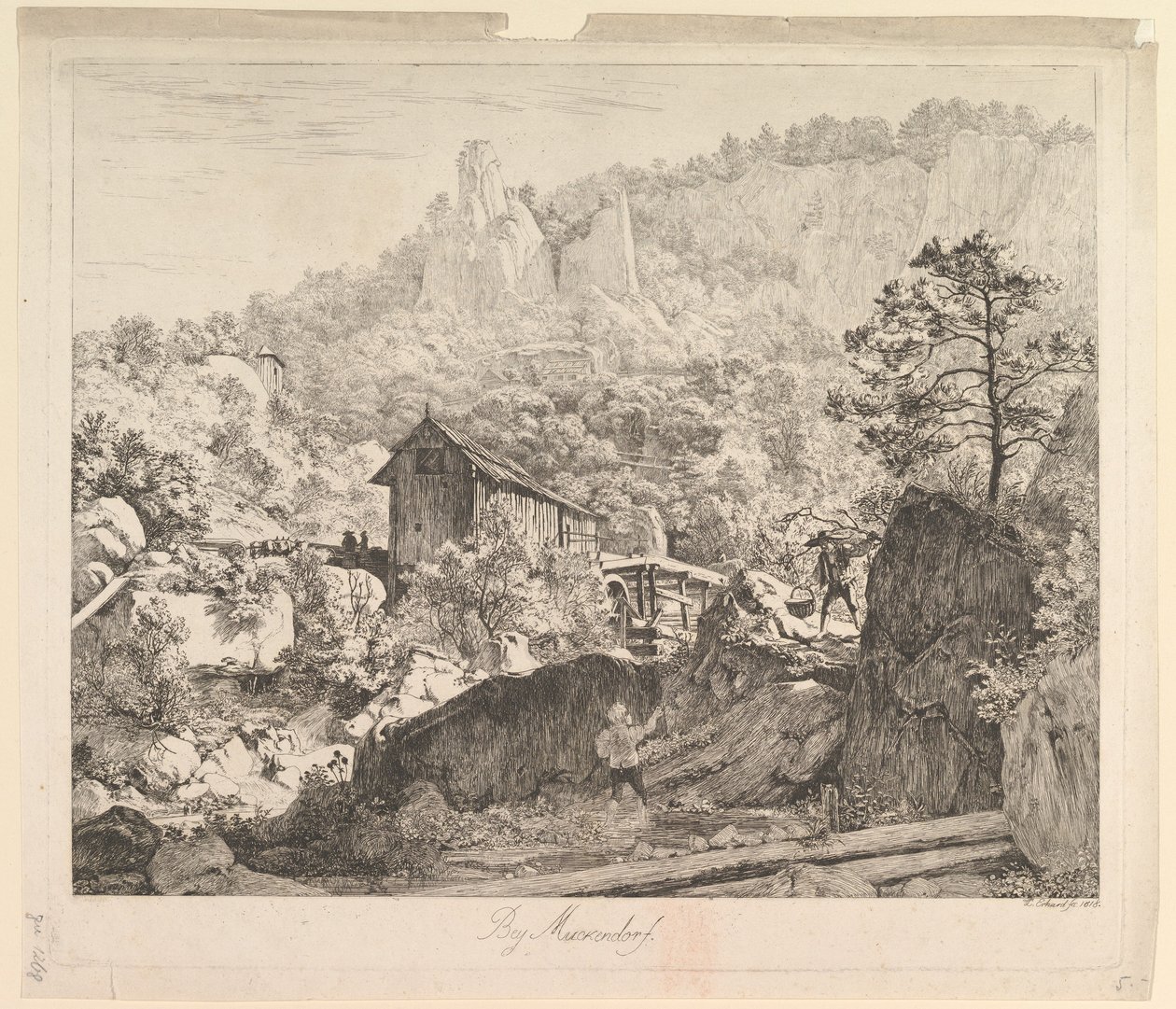 Autour de Muckendorf, 1818 - Johann Christian Erhard