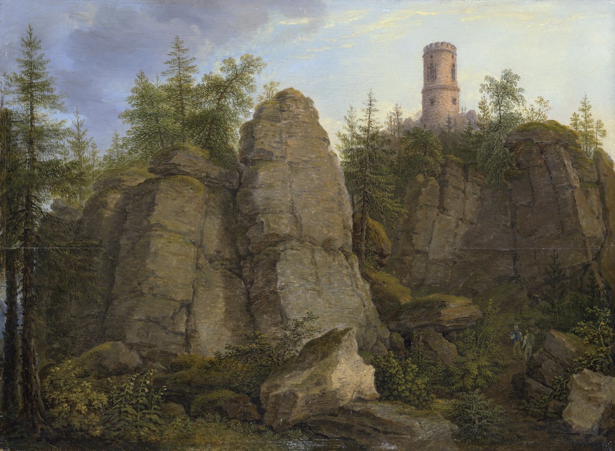 Klingstein, rocher de porphyre près d