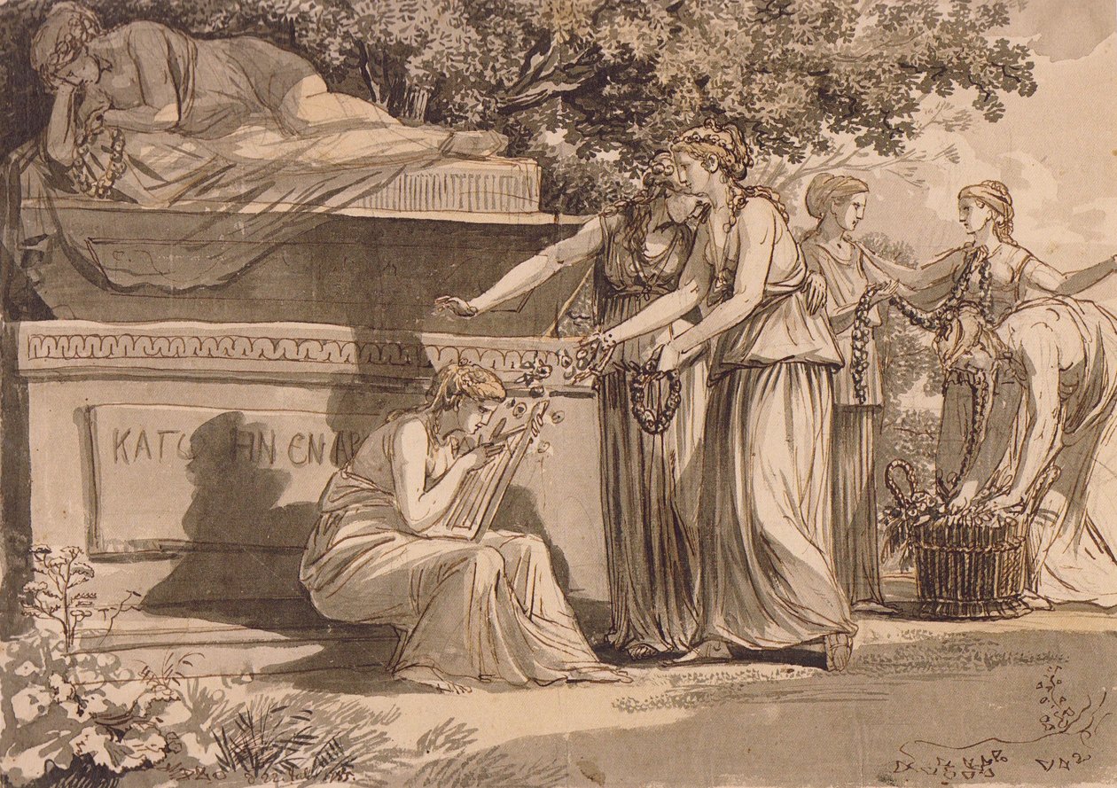 J C Reinhart Arcadie 1785 - Johann Christian Reinhart
