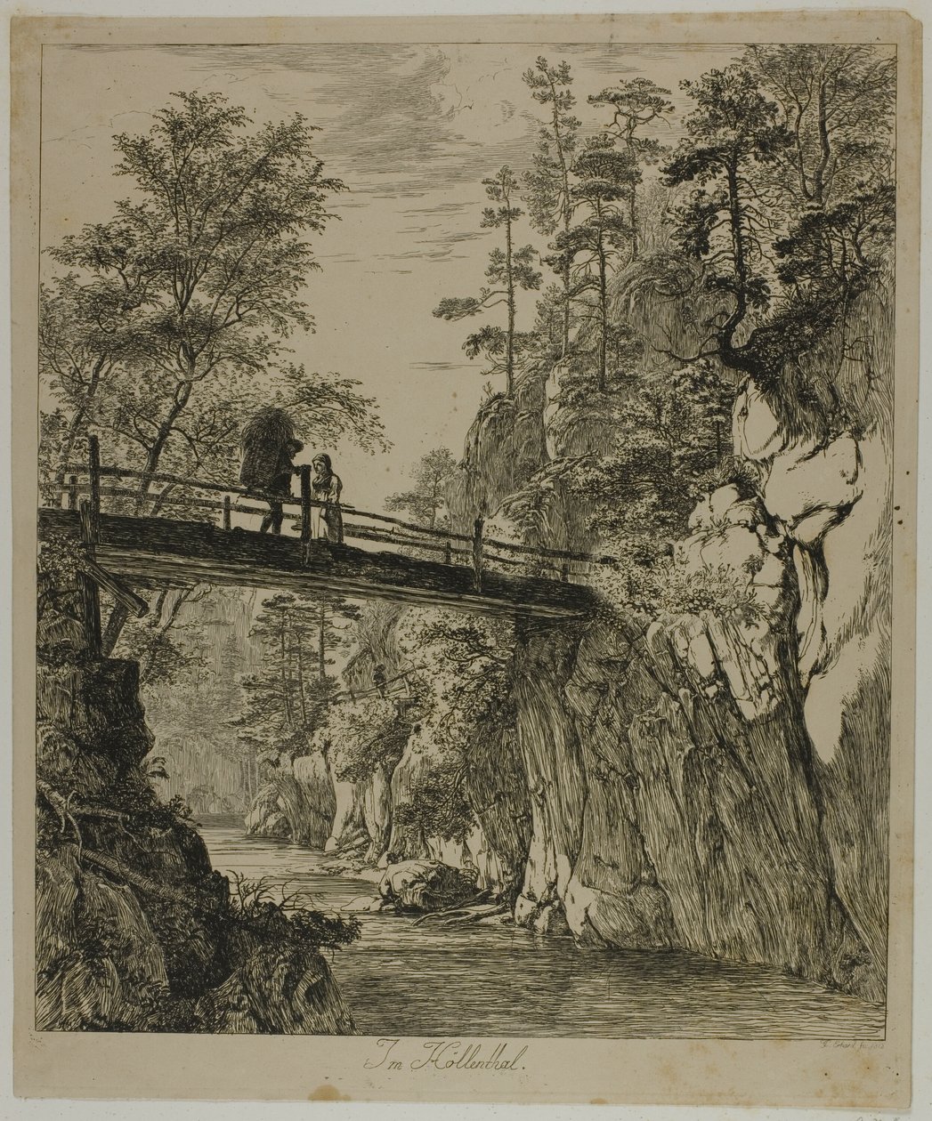 A Höllenthal - Johann Christoph Erhard