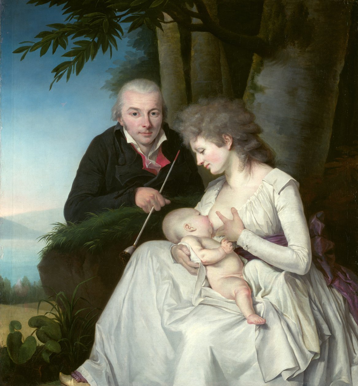 Portrait de famille, 1795-1800 - Johann Friedrich August Tischbein