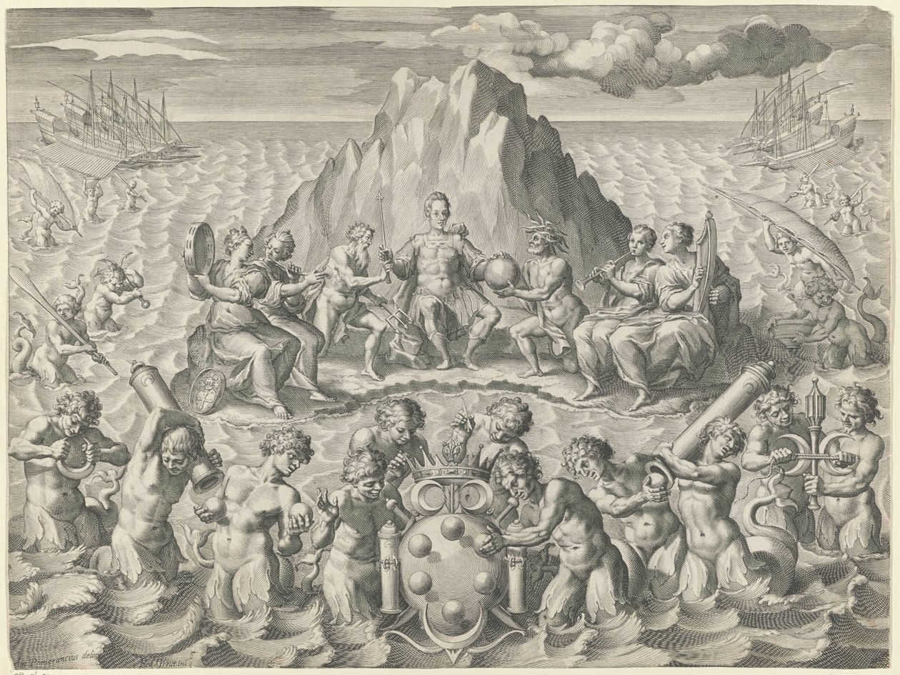 Allégorie de Francesco II de Médicis - Johann Friedrich Greuter