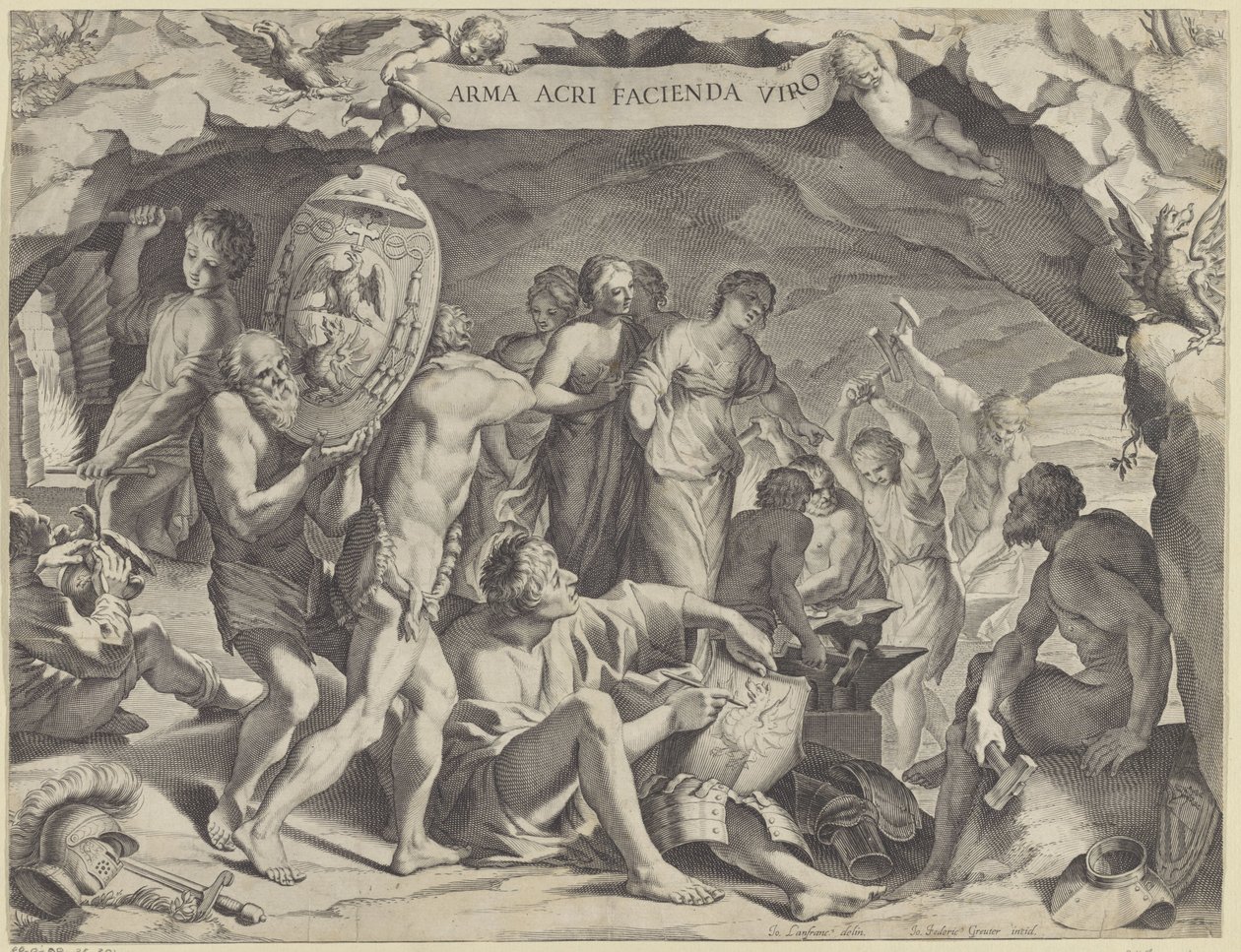La forge de Vulcain - Johann Friedrich Greuter