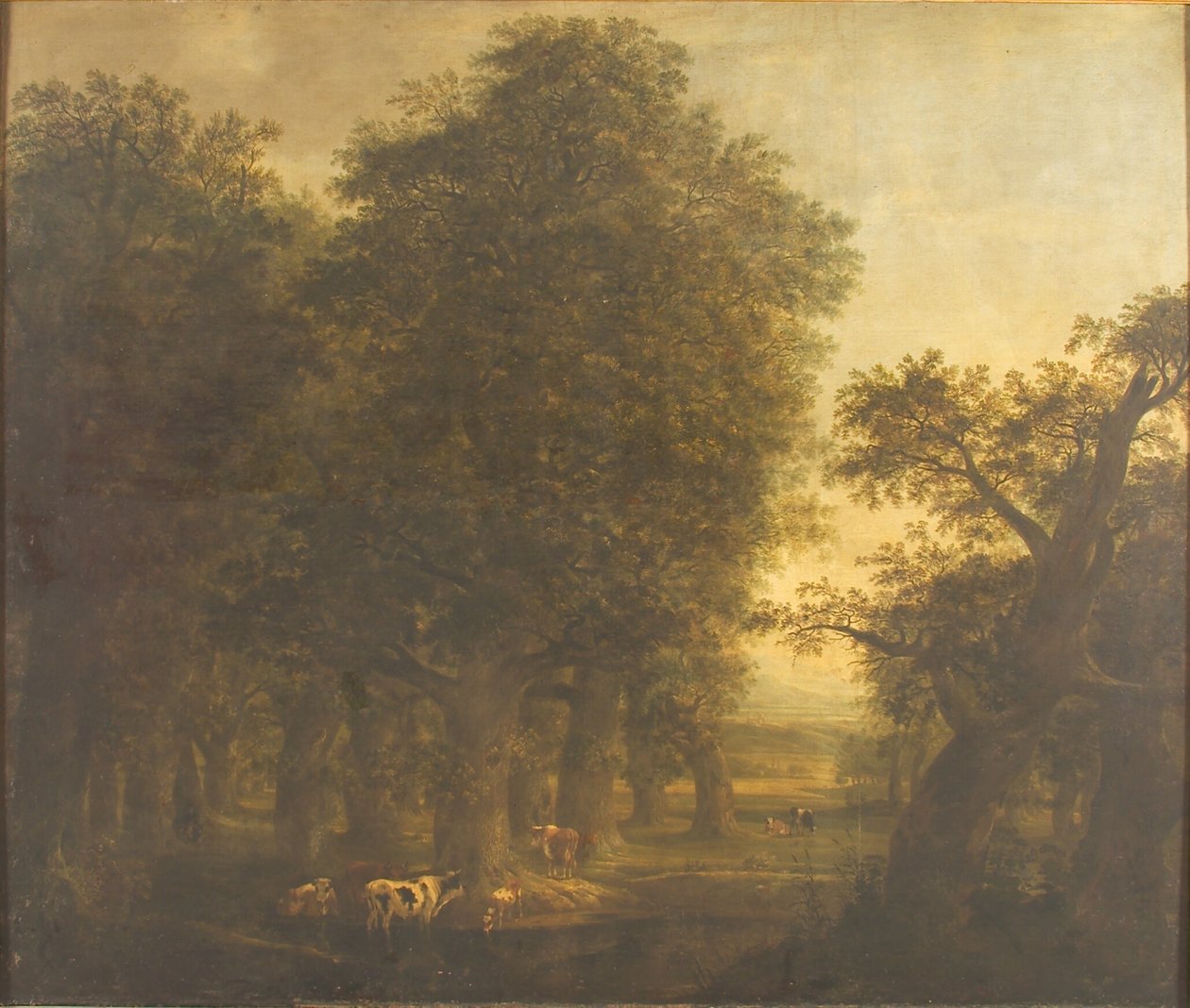 Bois de chêne - Johann Friedrich Weitsch