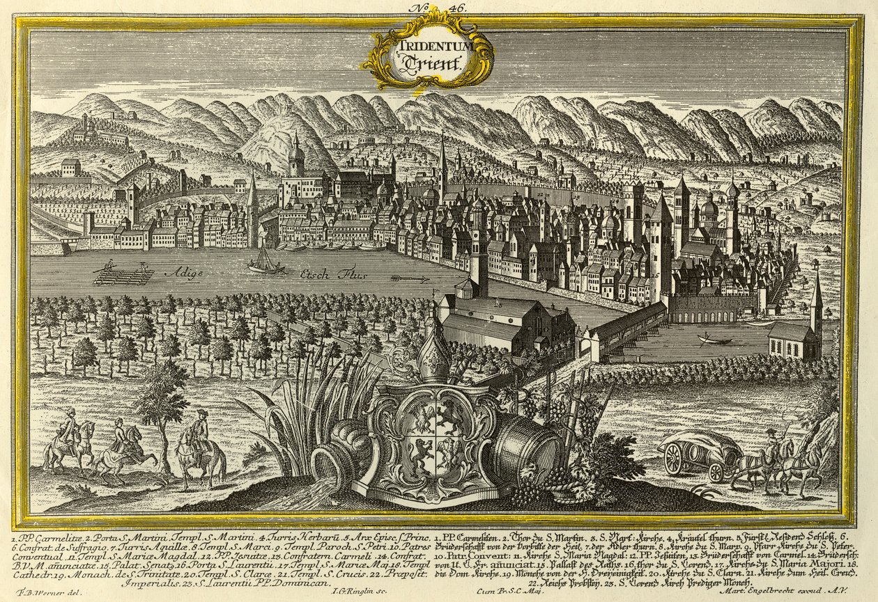 Trente, vers 1740 - Johann Georg Ringlin