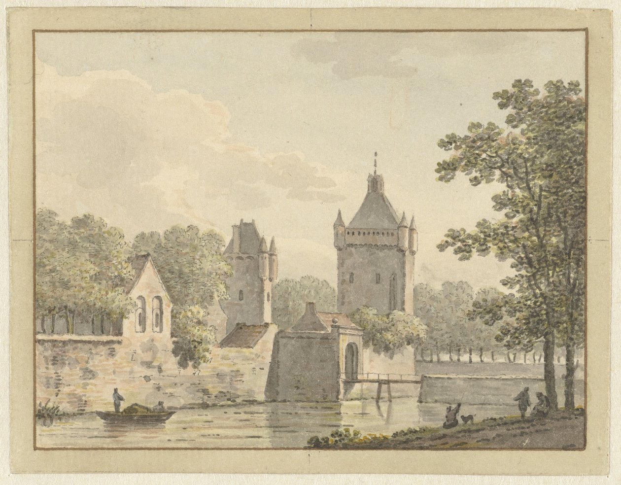 Château De Pol à Vianen - Johann Heinrich Muntz