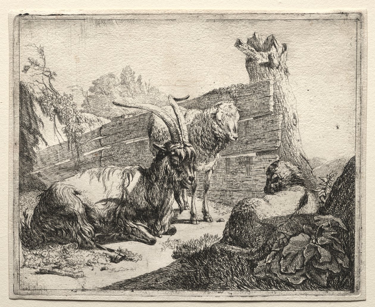 La Haie, 1665 - Johann Heinrich Roos
